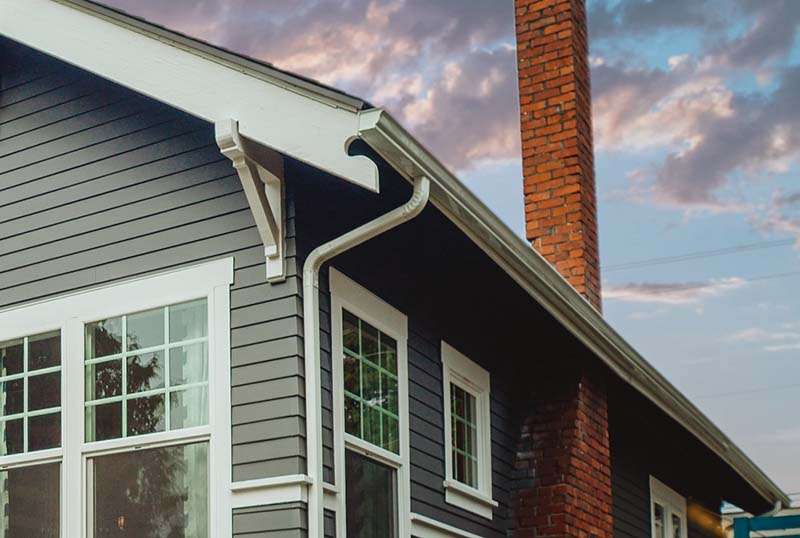 Home k-style gutters and trim New Orleans LA